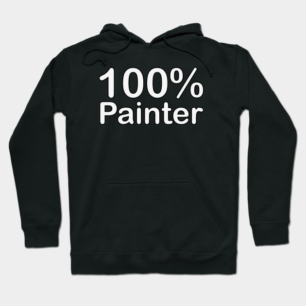 Painter, wife birthday gifts from husband what i love. Hoodie by BlackCricketdesign